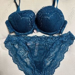 Dream angels bra and panty set💙🩵